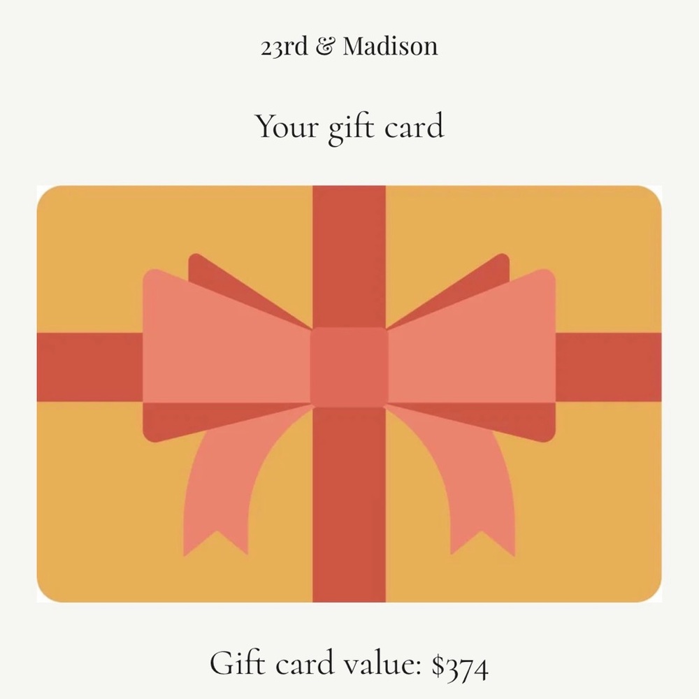 ***GIFT CARD***